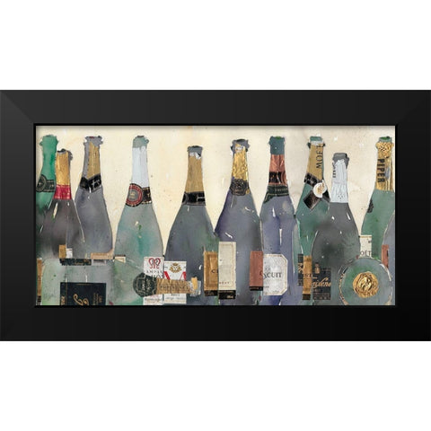 Uncorked II Black Modern Wood Framed Art Print by Dixon, Samuel
