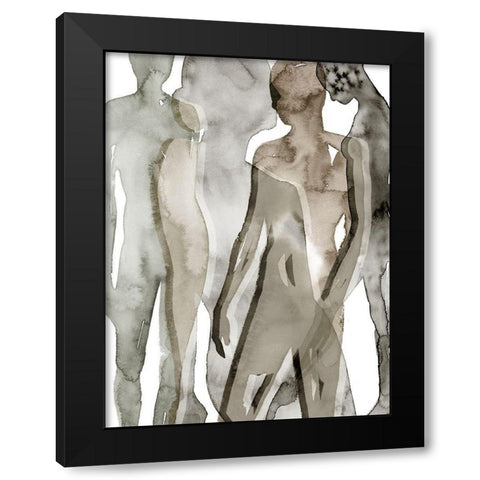 Earth Women II Black Modern Wood Framed Art Print by Popp, Grace