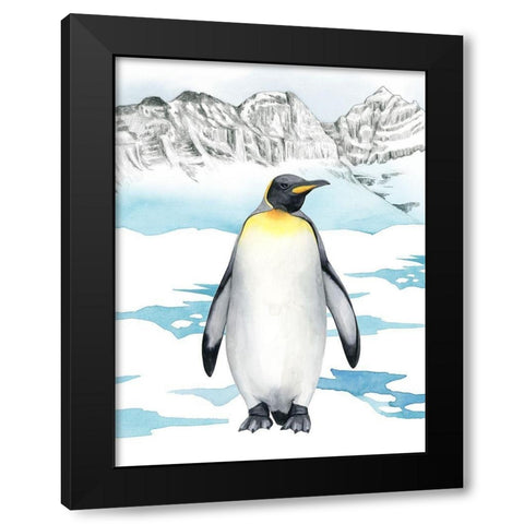 Arctic Animal I Black Modern Wood Framed Art Print with Double Matting by Popp, Grace