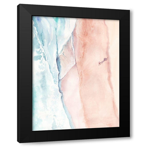 Breakthrough II Black Modern Wood Framed Art Print by Parker, Jennifer Paxton