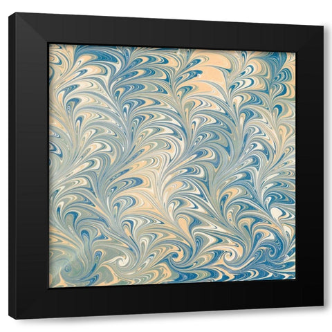 Florentine I Black Modern Wood Framed Art Print with Double Matting by Unknown