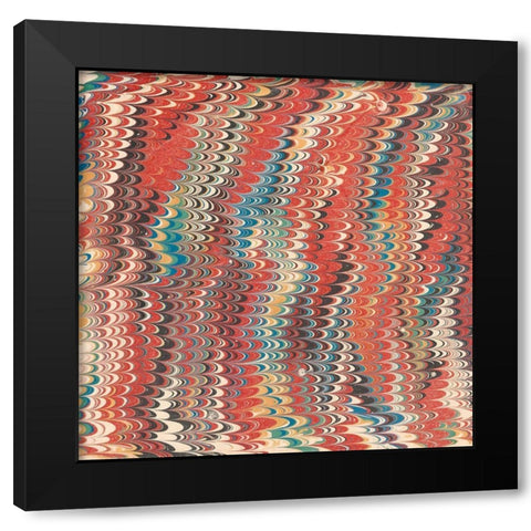 Florentine VII Black Modern Wood Framed Art Print with Double Matting by Unknown