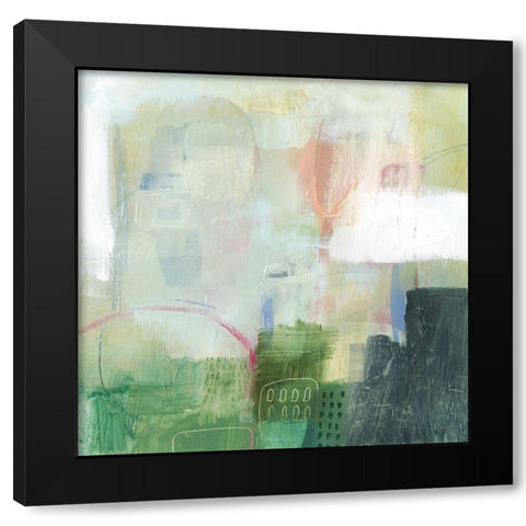 Galway I Black Modern Wood Framed Art Print by Borges, Victoria