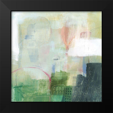 Galway I Black Modern Wood Framed Art Print by Borges, Victoria