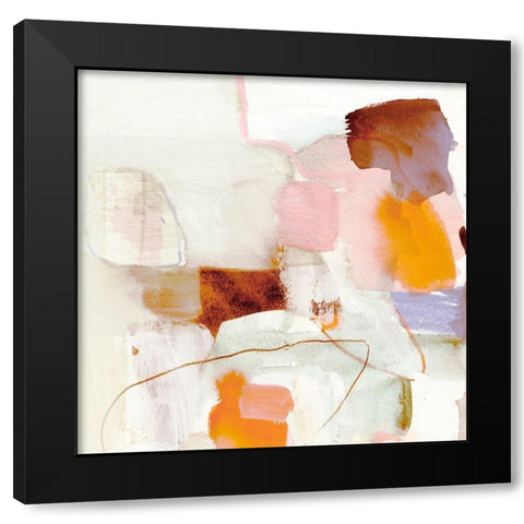 Ravel II Black Modern Wood Framed Art Print by Borges, Victoria