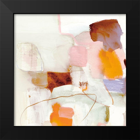 Ravel II Black Modern Wood Framed Art Print by Borges, Victoria