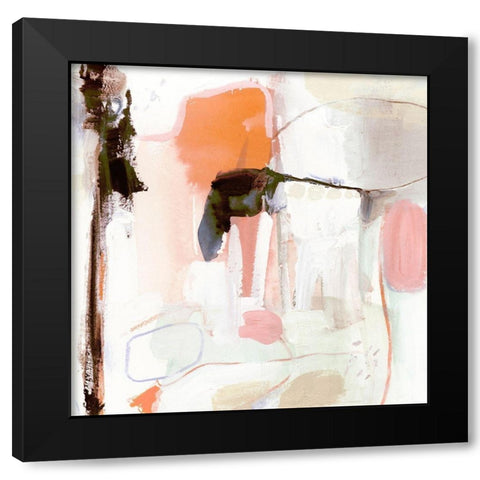 Ravel III Black Modern Wood Framed Art Print by Borges, Victoria