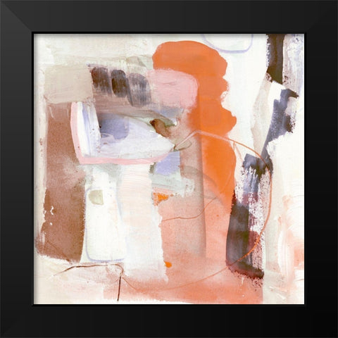 Ravel IV Black Modern Wood Framed Art Print by Borges, Victoria