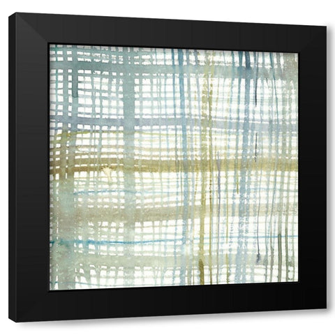 Woodbine IV Black Modern Wood Framed Art Print with Double Matting by Zarris, Chariklia