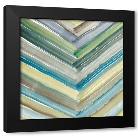 Woodbine V Black Modern Wood Framed Art Print by Zarris, Charliklia