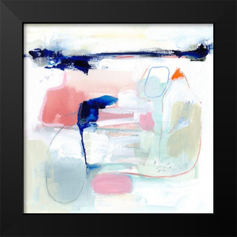 Procida III Black Modern Wood Framed Art Print by Borges, Victoria