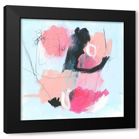 Sugar Rush I Black Modern Wood Framed Art Print by Parker, Jennifer Paxton