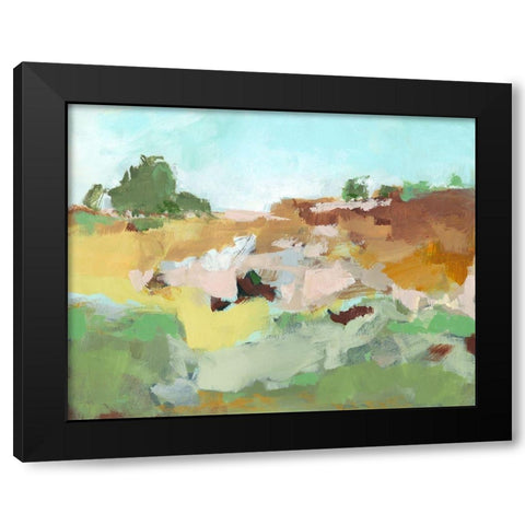 Summer Walk I Black Modern Wood Framed Art Print by Long, Christina