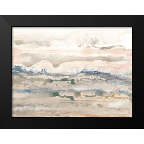 High Desert II Black Modern Wood Framed Art Print by Stramel, Renee W.