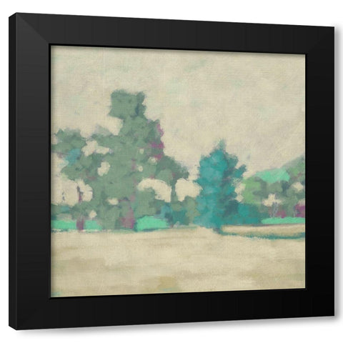 Surround Scape I Black Modern Wood Framed Art Print with Double Matting by Zarris, Chariklia