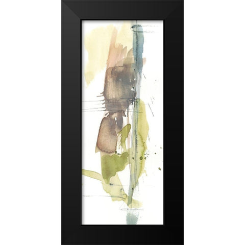 Dusty Splash II Black Modern Wood Framed Art Print by Goldberger, Jennifer