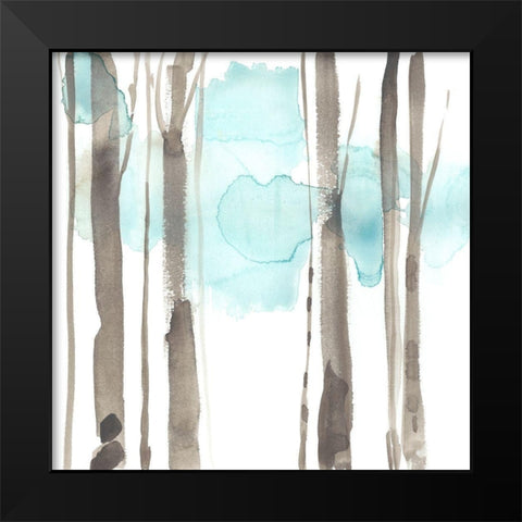 Snow Line IX Black Modern Wood Framed Art Print by Goldberger, Jennifer
