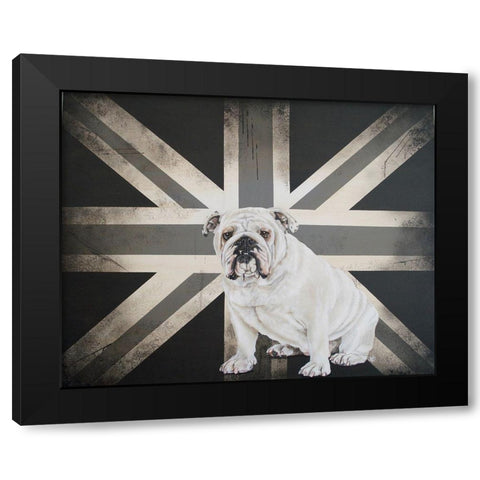Best of British BandW Black Modern Wood Framed Art Print by Coleman, Victoria