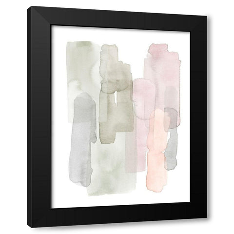 Sorbet Falls I Black Modern Wood Framed Art Print with Double Matting by Popp, Grace