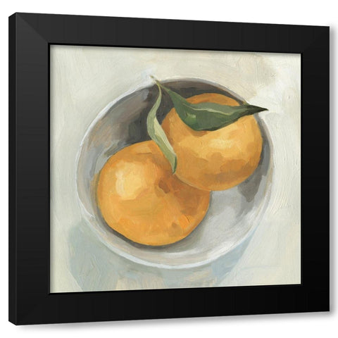 Fruit Bowl II Black Modern Wood Framed Art Print with Double Matting by Scarvey, Emma