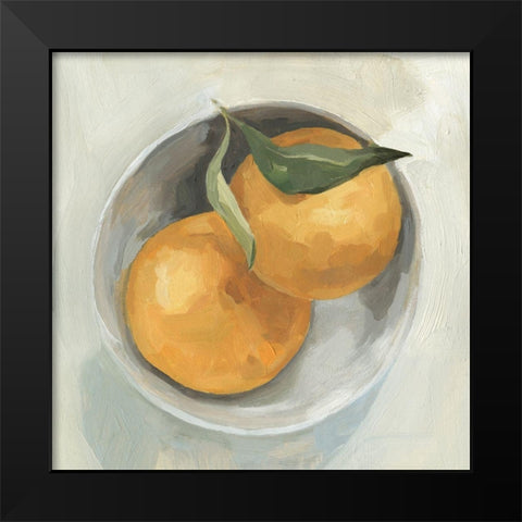 Fruit Bowl II Black Modern Wood Framed Art Print by Scarvey, Emma