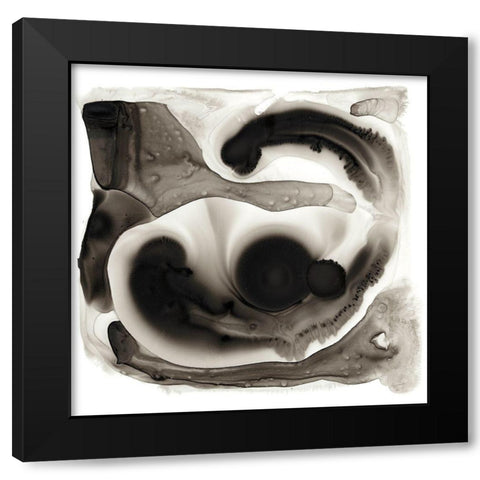 Inspired I Black Modern Wood Framed Art Print with Double Matting by Stramel, Renee W.