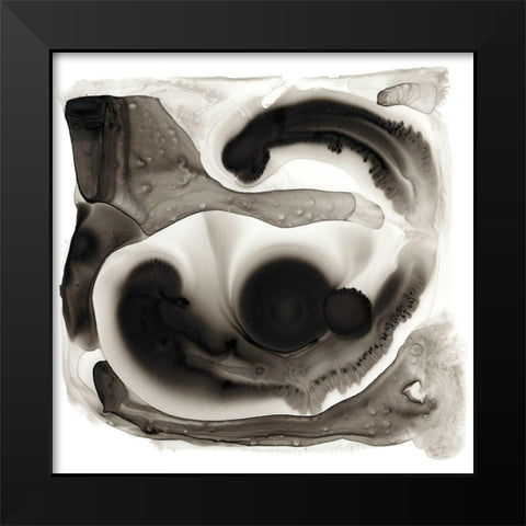 Inspired I Black Modern Wood Framed Art Print by Stramel, Renee W.