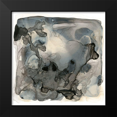 Destination Unknown II Black Modern Wood Framed Art Print by Stramel, Renee W.