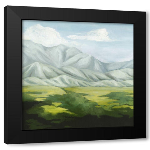 Deep Valley I Black Modern Wood Framed Art Print with Double Matting by Popp, Grace