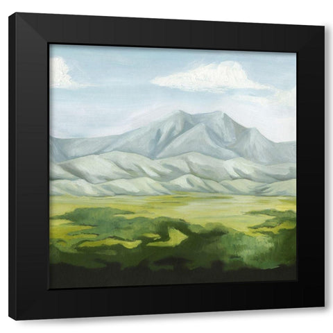 Deep Valley II Black Modern Wood Framed Art Print by Popp, Grace