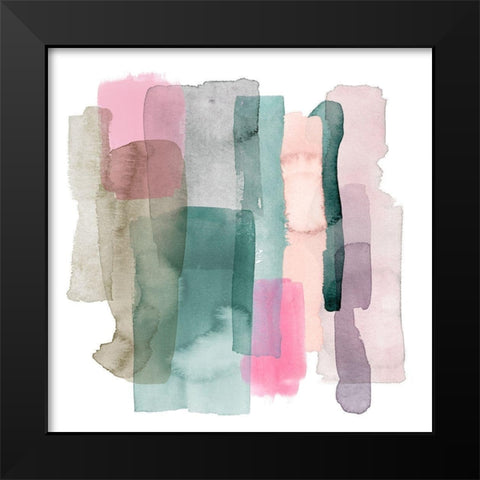 Playful Sherbert I Black Modern Wood Framed Art Print by Popp, Grace