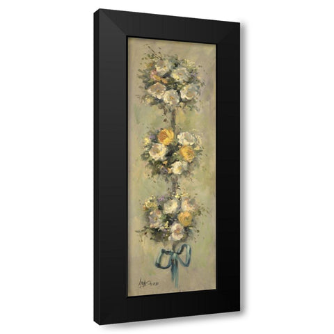 2-Up Topiary Bouquet I Black Modern Wood Framed Art Print by Stevens, Allayn