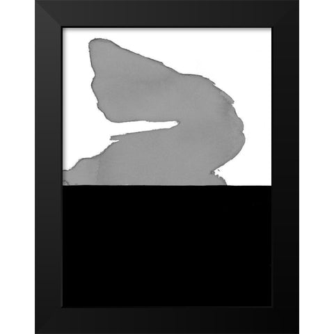 Cumulus I Black Modern Wood Framed Art Print by Delamater, Rob