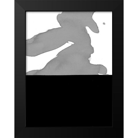 Cumulus II Black Modern Wood Framed Art Print by Delamater, Rob