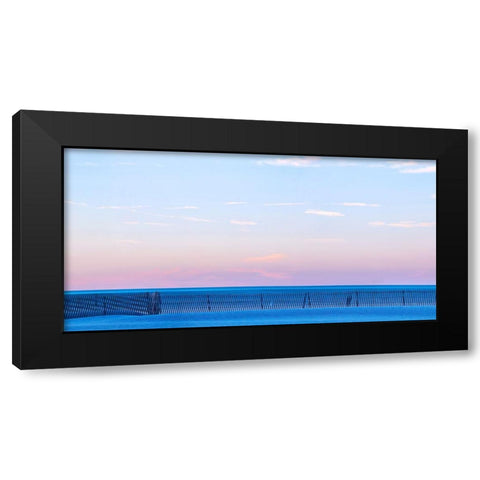 Beach Photography IV Black Modern Wood Framed Art Print with Double Matting by McLoughlin, James