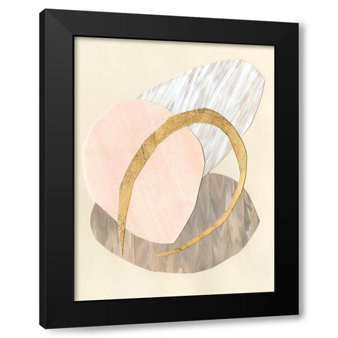 Palm Springs I Black Modern Wood Framed Art Print with Double Matting by Stramel, Renee W.
