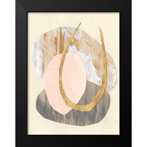 Palm Springs II Black Modern Wood Framed Art Print by Stramel, Renee W.