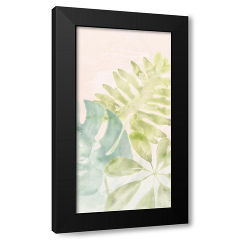Tropical Sorbet I Black Modern Wood Framed Art Print by Vess, June Erica