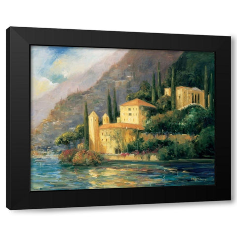 Scenic Italy III Black Modern Wood Framed Art Print by Stevens, Allayn