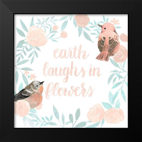 Spring Awakening I Black Modern Wood Framed Art Print by Popp, Grace