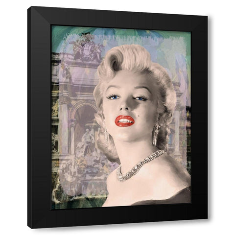 Girls Best Friend Black Modern Wood Framed Art Print with Double Matting by Michaels, Jerry