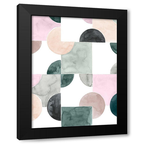 Muted Mystery II Black Modern Wood Framed Art Print by Popp, Grace