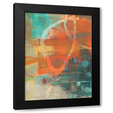 Alira II Black Modern Wood Framed Art Print with Double Matting by Jachimiec, Sue