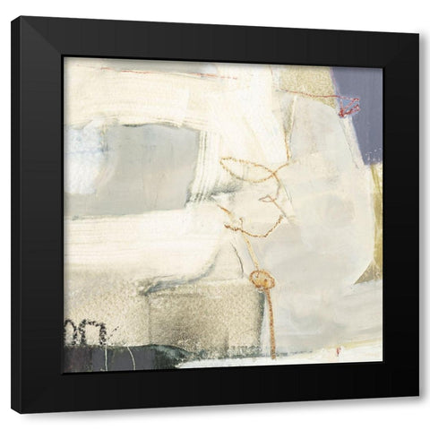 Pique I Black Modern Wood Framed Art Print by Jachimiec, Sue