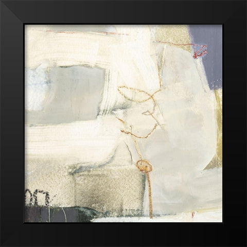 Pique I Black Modern Wood Framed Art Print by Jachimiec, Sue