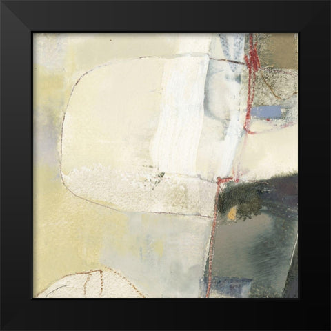 Pique V Black Modern Wood Framed Art Print by Jachimiec, Sue