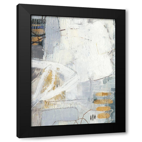 Joule II Black Modern Wood Framed Art Print with Double Matting by Jachimiec, Sue