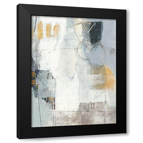 Joule IV Black Modern Wood Framed Art Print with Double Matting by Jachimiec, Sue