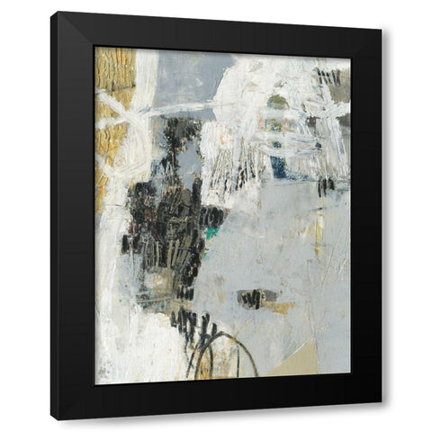 Joule V Black Modern Wood Framed Art Print with Double Matting by Jachimiec, Sue