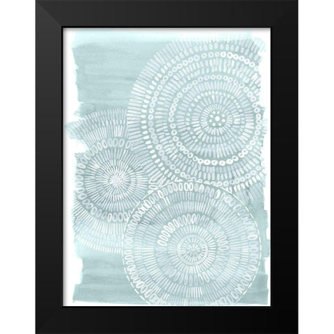 Papercuts I Black Modern Wood Framed Art Print by Popp, Grace
